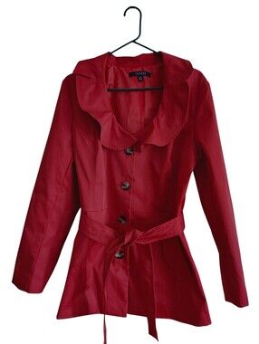 Sandro Burgundy Nylon Jacket
